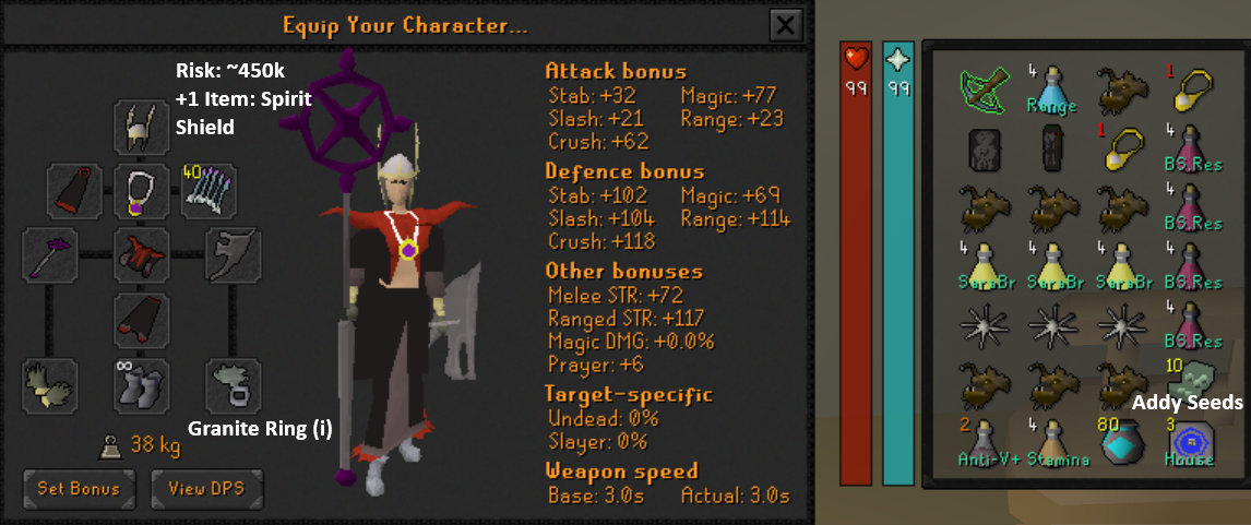 Recommended Mage/Range gear setup